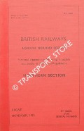 Book cover of Sectional Appendix to Working Timetable and books of Rules and Regulations - Northern Section - November 1973 by British Railways London Midland Region 